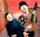 Tablouri Florin Teodorescu - Saxofonist