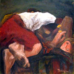 Tablouri Florin Teodorescu - Saxofonist